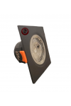 ATLANTİS 6 WATT 6W COB LED SPOT SİYAH KASA KARE BEYAZ IŞIK