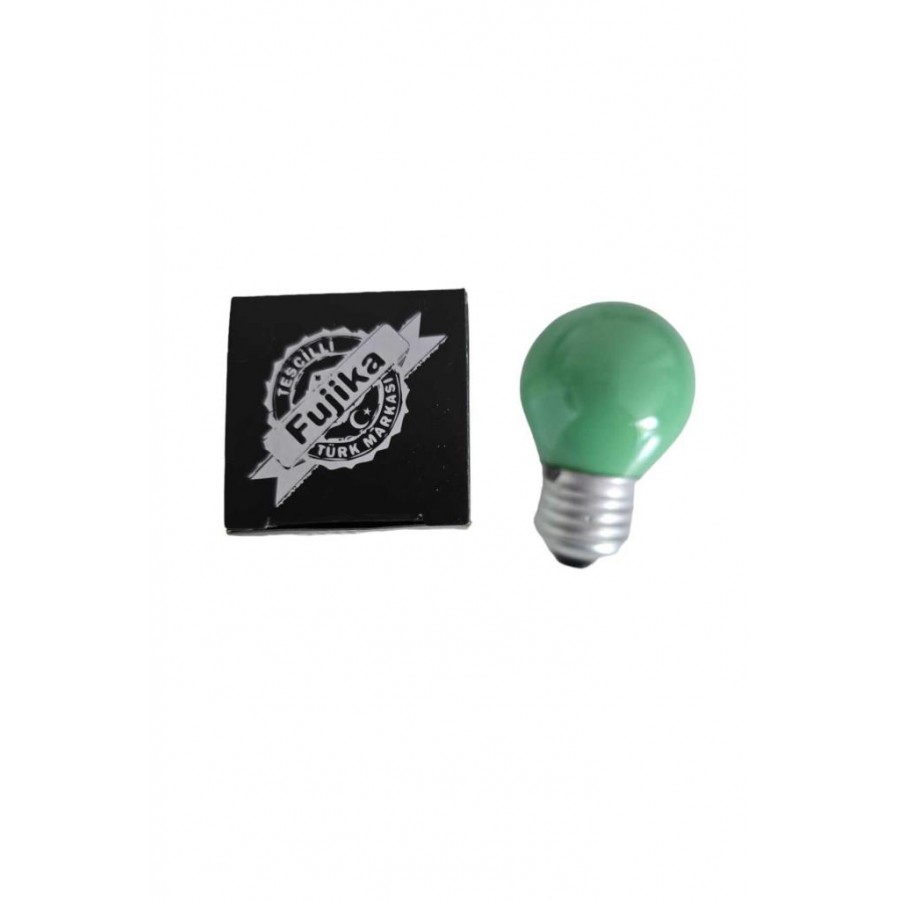 FUJİKA 15W YEŞİL GECE LAMBASI TOP AMPUL 15LM E27 220V 7CMX4CM 1 ADET FUJİKA 15W YEŞİL GECE LAMBASI TOP AMPUL 15LM E27 220V 7CMX4CM 1 ADET