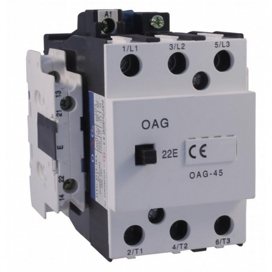 OAG KONTAKTÖR 4422 32 AMPER 15 KW TTF MODELİ KONTAKTÖR