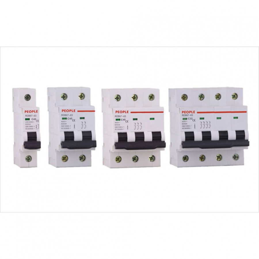 PEOPLE ELK.4,5KA 1.SINIF K OTOMAT SİGORTA 4X32A PEOPLE ELK.4,5KA 1.SINIF K OTOMAT SİGORTA 4X32A